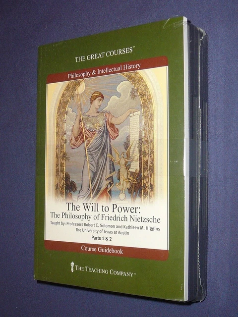 Teaching Co Great Courses DVDs :           THE WILL TO POWER        new & sealed