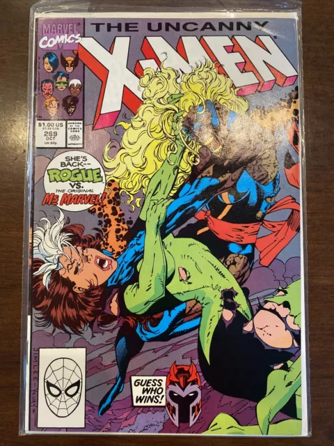 The Uncanny X-Men #269 (Oct 1990, Marvel)