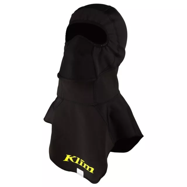 Klim Adult Snowmobile Arctic Balaclava Facemask Hi Vis & Black 5037-001-000-004