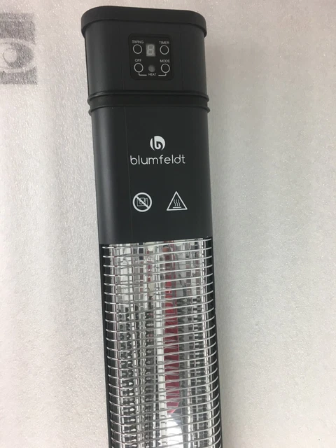 blumfeldt Heat Guru Plus Standheizstrahler - Stand Heizstrahler mit 2000 W 1179