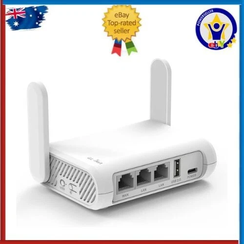 Gl.Inet GL-SFT1200 (Opal) Secure Travel Wifi Router – AC1200 Dual Band Gigabit