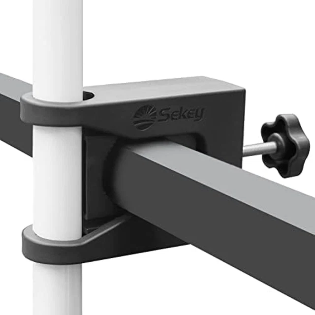 Sekey Supporto Per Ombrellone Da Giardino In Alluminio Anodizzato - Peso 3,2 Kg, Adatto Per Aste Ø 32-52 Mm, Fisso A Terra, Salvaspazio