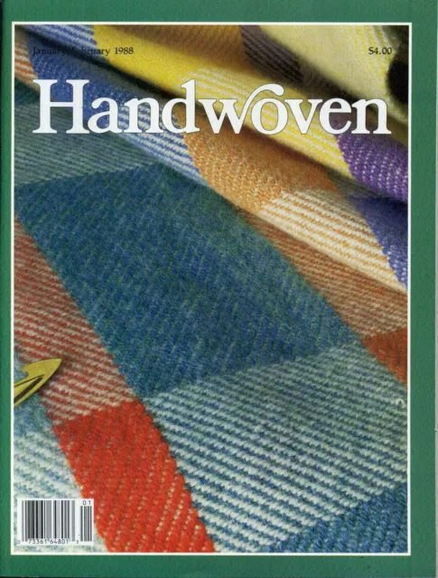 Tejido a mano por Interweave Press 1988 volumen 9 n.o 1-5