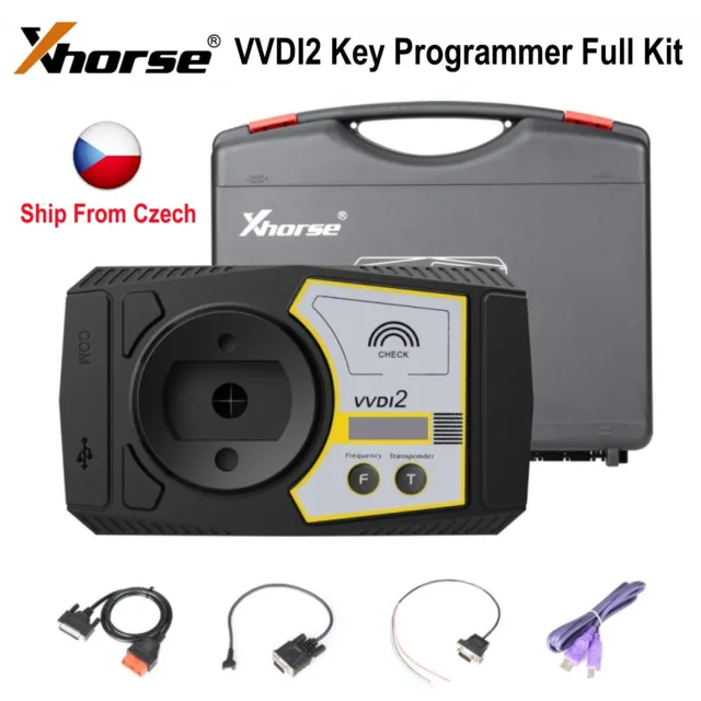 Xhorse VVDI2 Full Kit 13 Software Transponder Car Programmer Frequency Detection