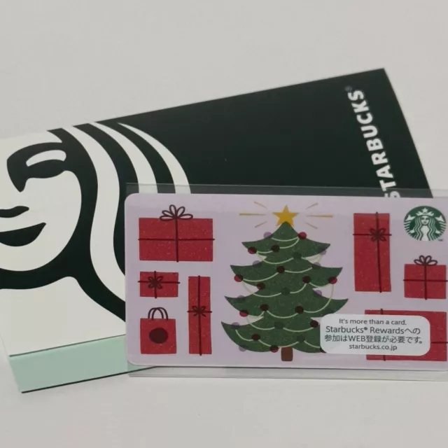 STARBUCKS Card Collection 2021 Holiday Christmas Gift PIN INTACT JAPAN 3