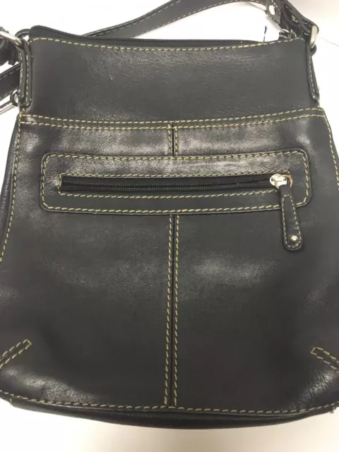 Fossil Black Leather Handbag Purse