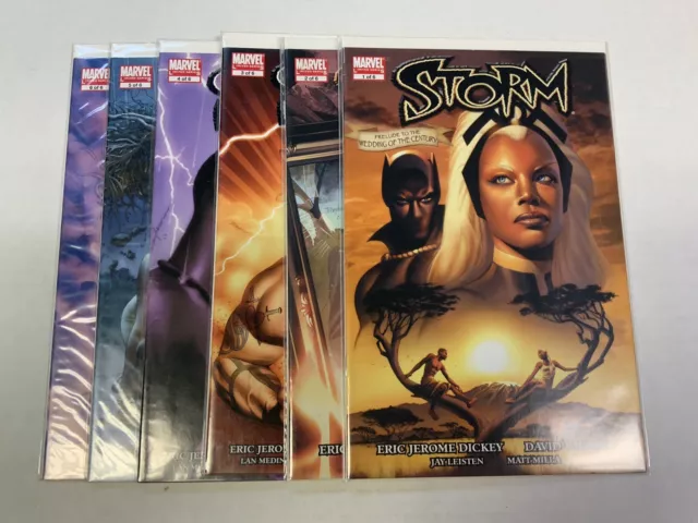 Storm Prelude To The Wedding #1-6 Complete Set Marvel 2006