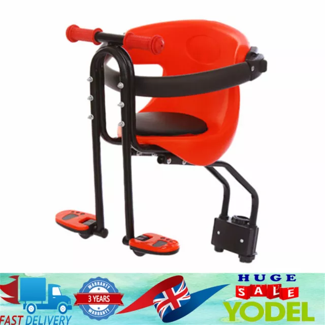 Kids Bicycle Chair Carrier Baby Bike Safety Toddler Child Seat Front  Carrier UK