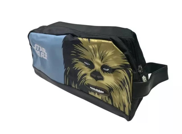 Borsa per lavaggio ufficiale Star Wars Chewbacca toilette da viaggio da uomo