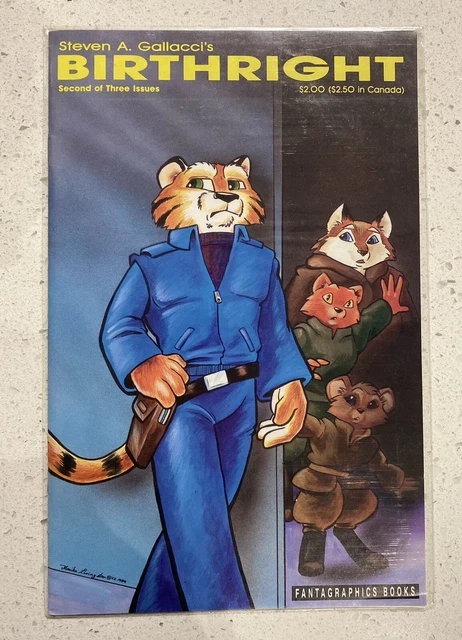 Steven A. Gallacci's Birthright #2 (Critters #48) Fantagraphics Books