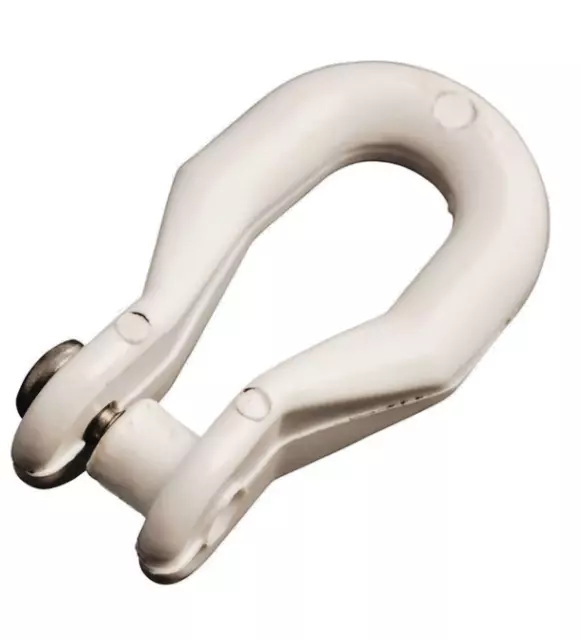 Allen A449 White nylon sail shackle's (inc screw) in packs of 1,2,4,5,6, or 10