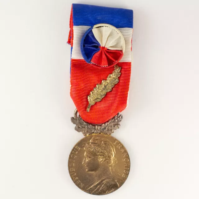 Médaille d'honneur du travail - 35 ans - 1983 - Signée par Alfred Borrel