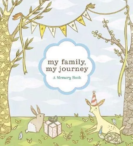 NEW My Family My Journey Baby Book Record Book Free Shipping