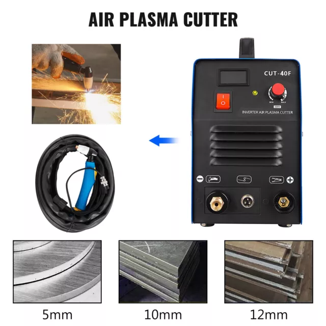 VEVOR CUT40F Cortador de Plasma Electric Air Plasma Cutting Machine 12mm 220V 2