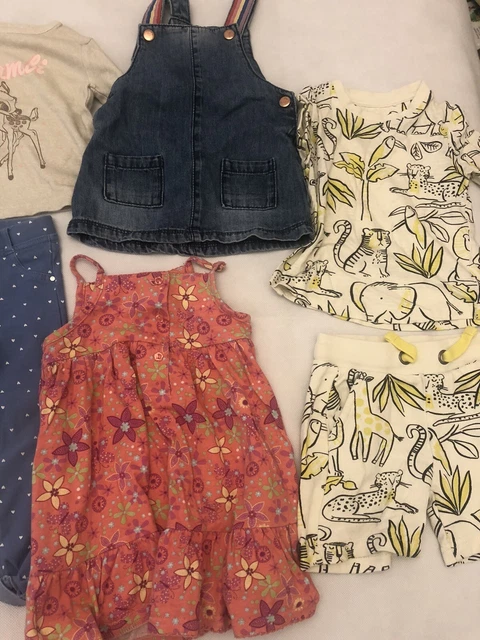 Baby girls 9 -12 months clothing bundle - 10 items excellent condition 7
