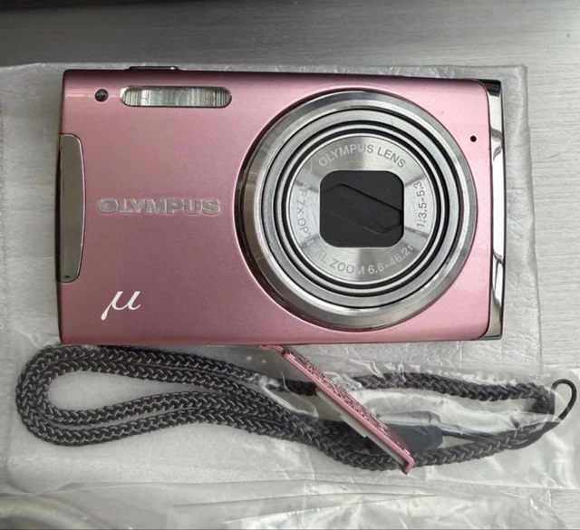 OLYMPUS Μ 1060 Digital Camera Pink 7x Optical Zoom with 8GB