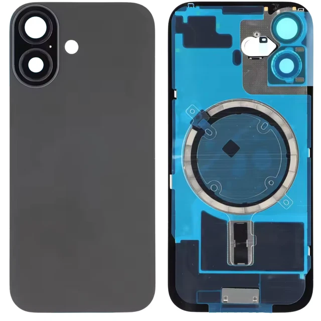 Vitre Arrière Pour IPhone 15 Pro Max – Avec Plaque NFC Et Flash, Logo Apple – Neuf, Générique