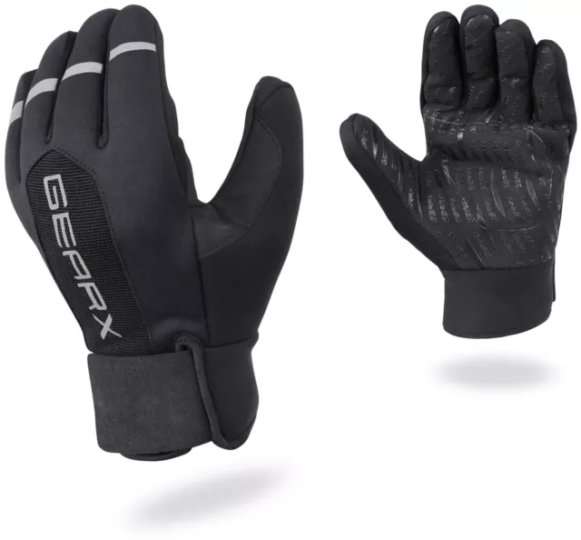 Gearx Cycling Cycle Gloves Waterproof Mountain Bike Sailing Fishing Mittens