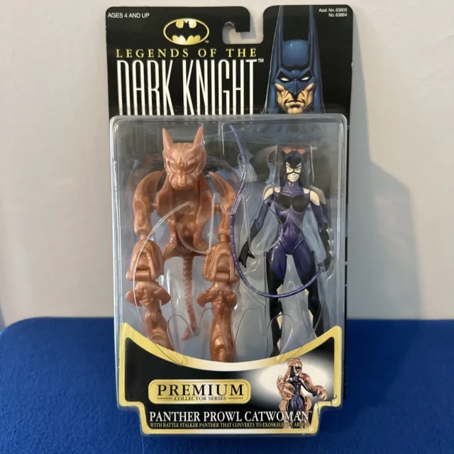 BATMAN Legends of the Dark Knight Panther Prowl Catwoman Kenner NEW 6” Figure