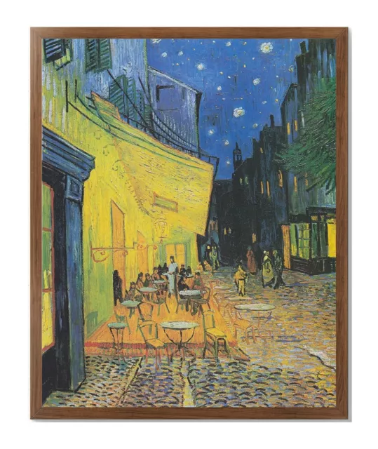 Van Gogh Diamond Painting Kits, Full Drill 5D Diamond Art DIY 12x16in, Café