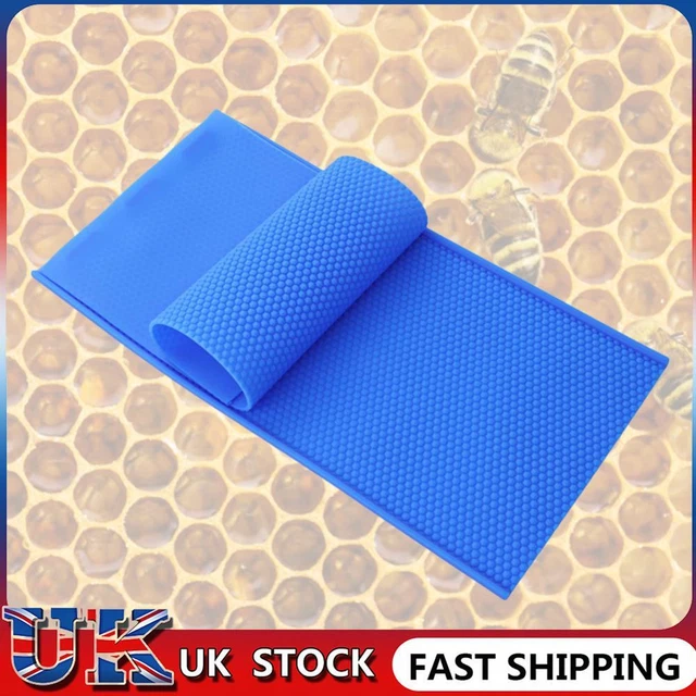 2pcs Beeswax Sheet Mold Silicone Beeswax Mold Soft Beeswax Making Tool (Blue) ❀