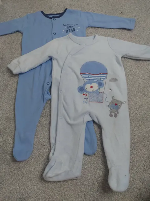 Baby girl sleepsuits 3-6 months bundle
