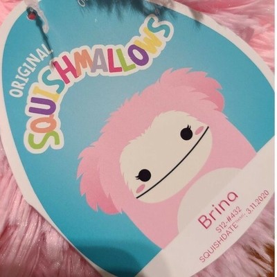 12 brina bigfoot squishmallow