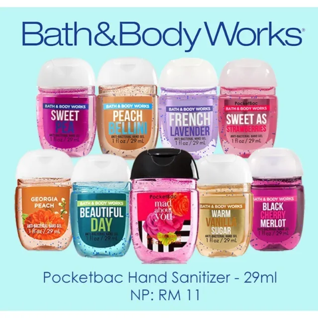 NEW 5-Pack Men's Mahogany Teakwood PocketBac Sanitizer Bath & Body