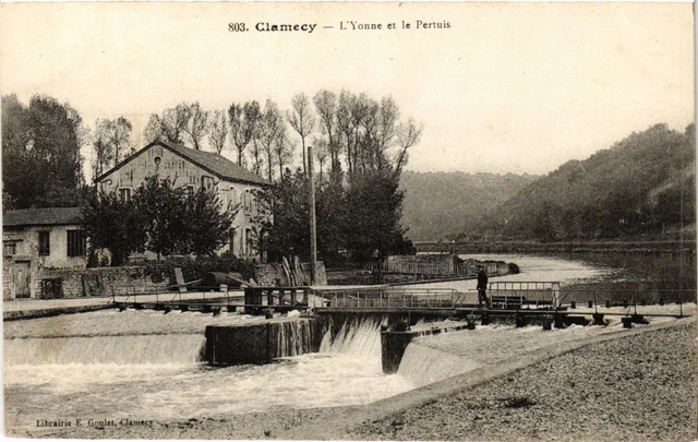 CPA CLAMECY - L'Yonne et le Pertuis (420993)