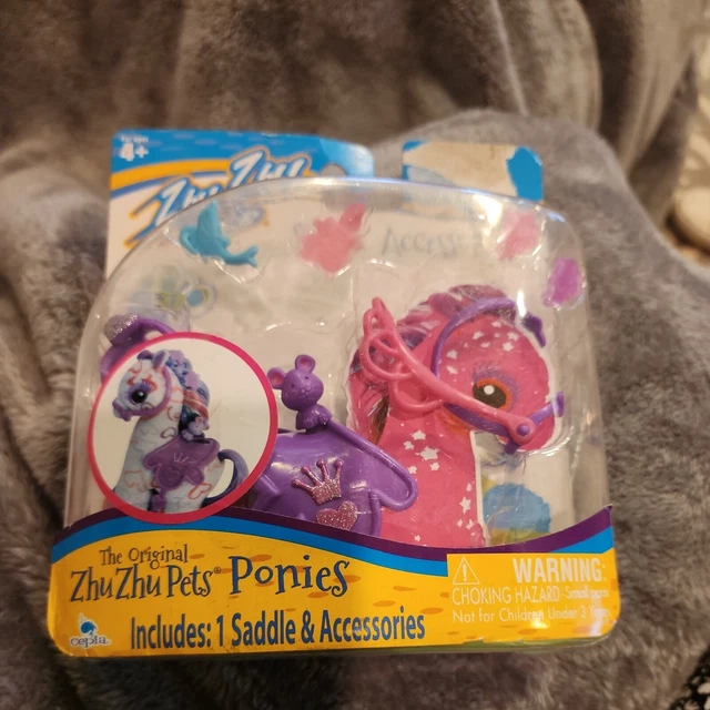 Zhu Zhu Pets Ponies 1 Saddle & Accessories New