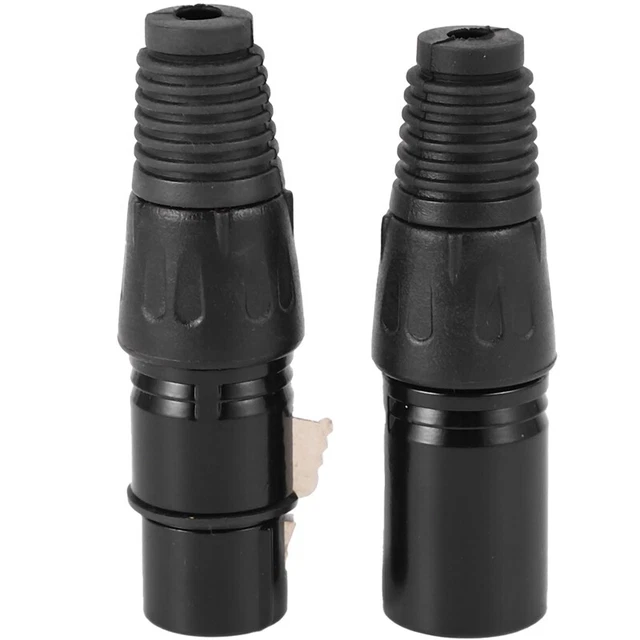 80ion Cable Microphone Cables Plug Audio Socket Mic Audio Connector Adapter C3C9 2