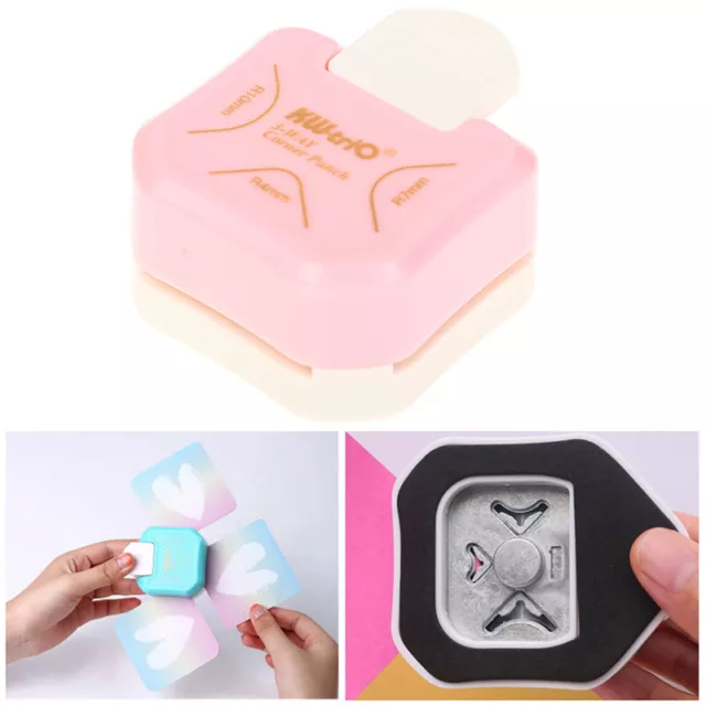 3 In 1 Corner Rounder Paper Punch 3-way Corner Cutter For Diy Gift Card 