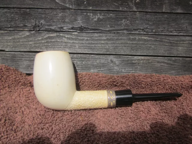 estate pipe silver band meerschaum?