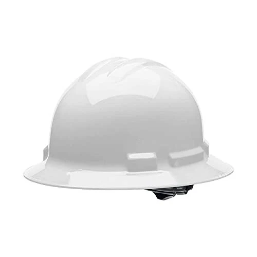 Malta Dynamics Made in US Full Brim Hard Hat, OSHA/ANSI Compliant