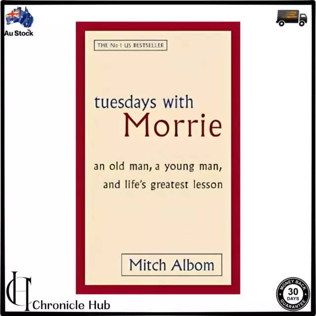 Tuesdays with Morrie by Mitch Albom BRANDNEW PAPERBACK BOOK WITH FREE SHIPPING