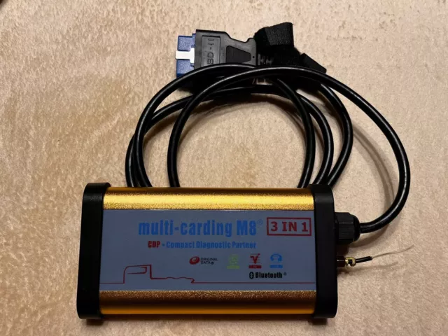 KFZ Profi Diagnosegerät PKW LKW  OBD2 Scanner Tester 12V 24V