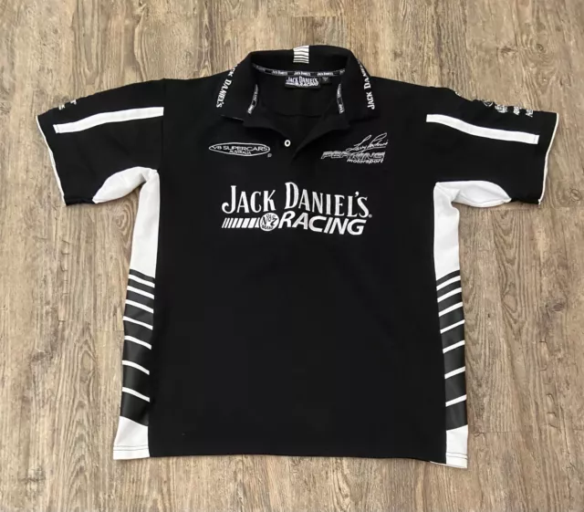 Jack Daniel’s Racing Perkins Motorsports Size L Polo Top