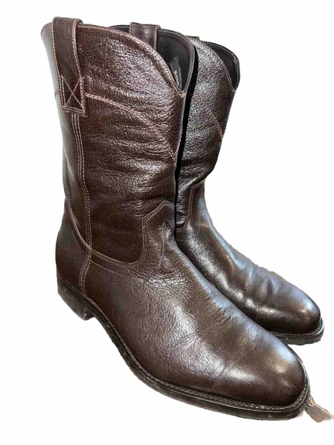 IAN HAROLD THE Bootman Brown Leather Boots Mens Us SZ 10 Australia Made ...