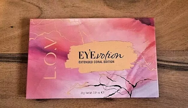 LOV Eyevotion Extended Coral Edition Eyeshadow Palette Lidschatten