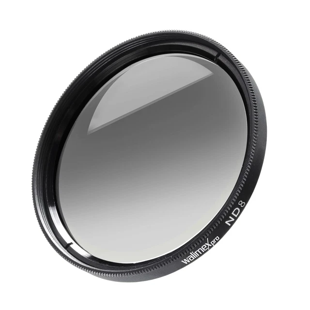 walimex pro filtro grigio, ND8, 77mm