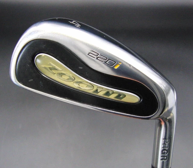 Japanese PRGR Zoom 220i 4+ Iron Regular Steel Shaft Golf Pride Grip Japanese PRGR Zoom 220i 4+ Iron Regular Steel Shaft Golf Pride Grip