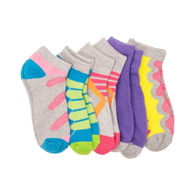 Women Colorful Crew Socks 5-Pair Multicolor 0116