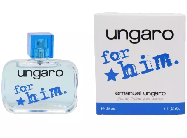 EMANUEL UNGARO FOR HIM EDT POUR HOMME NATURAL SPRAY - 50 ml