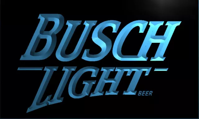 Busch Light Led Sign Light Hanging Acrylic Engraved