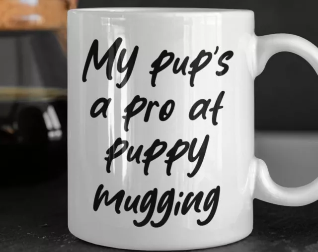 Dog Lover Mug Funny Puppy Coffee Cup Gift For Dog Mom