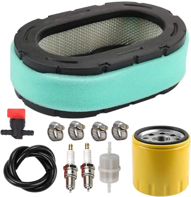 32-083-09-S Air Filter with 52 050 02-S Oil Filter Spark Plug Tune Up Kit with