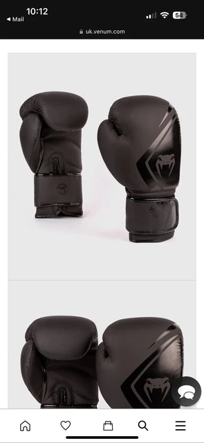 Venum Boxing Gloves Contender 2.0 - Black/Black 8oz