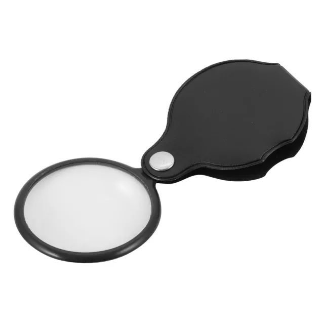 Folding 6X Magnifying Magnifier Glass Lens Loupe w Rotating Protective