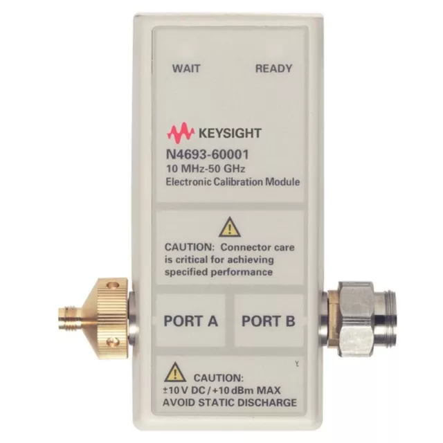 Agilent/Keysight N4693A 2.4 mm ECal module 50 GHz, 2-port, M0F