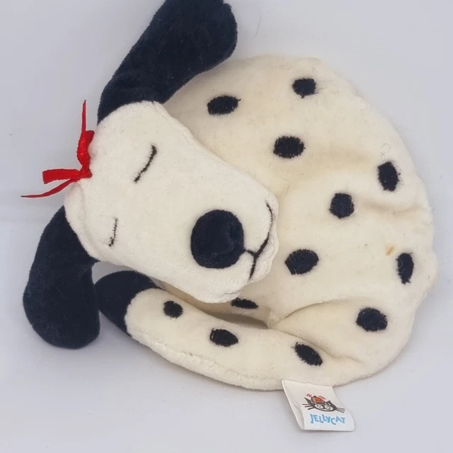 RARE JELLYCAT TINY Dalmatian Kipping Lap dog retired laptop Catnap P £